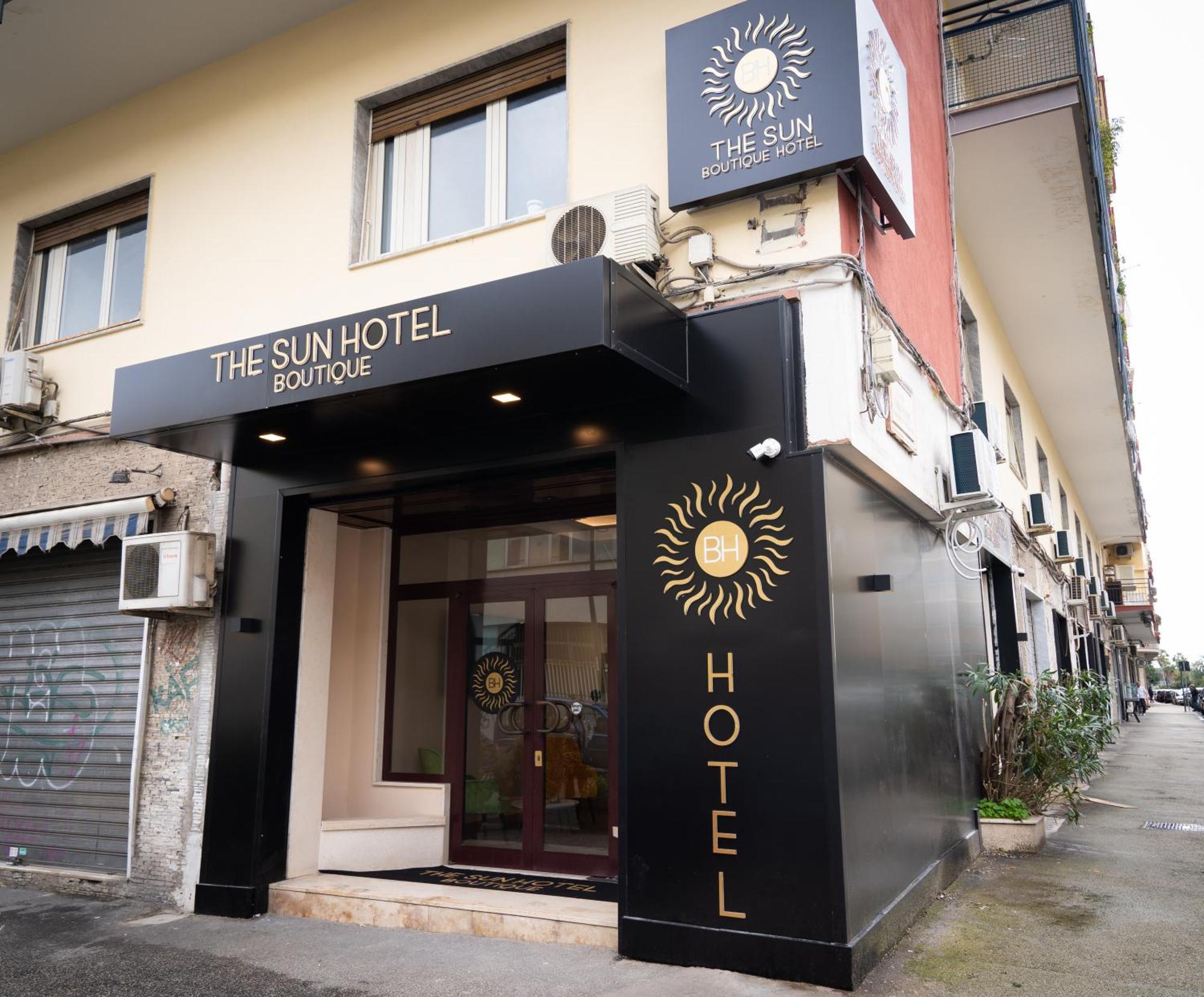 The Sun Hotel Boutique Napoli Exteriér fotografie