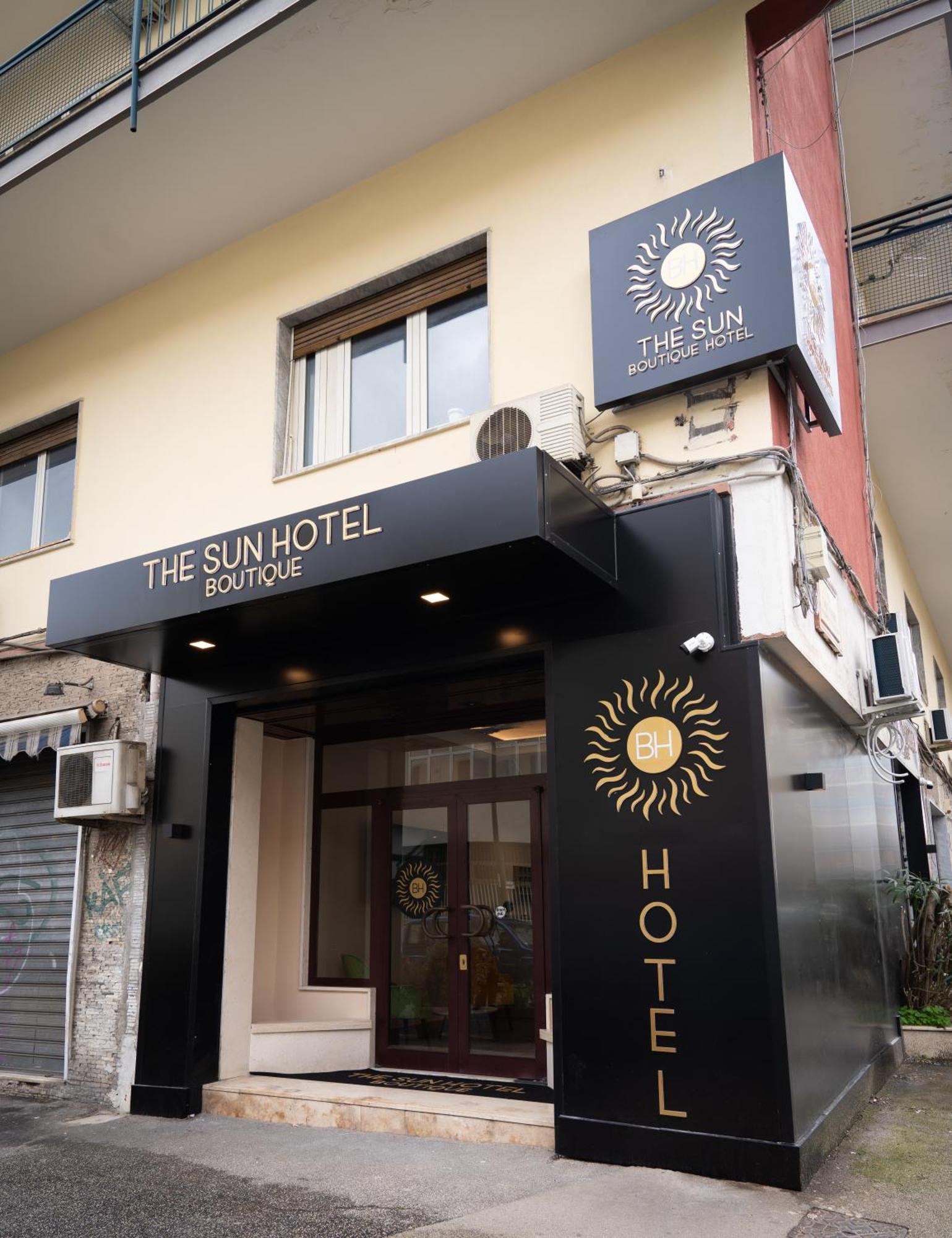 The Sun Hotel Boutique Napoli Exteriér fotografie